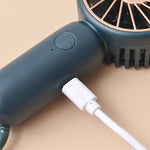 Mini Ventilateur 3 Vitesses - Vert