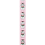 Rubans Adhésifs en Papier Lucky Cat