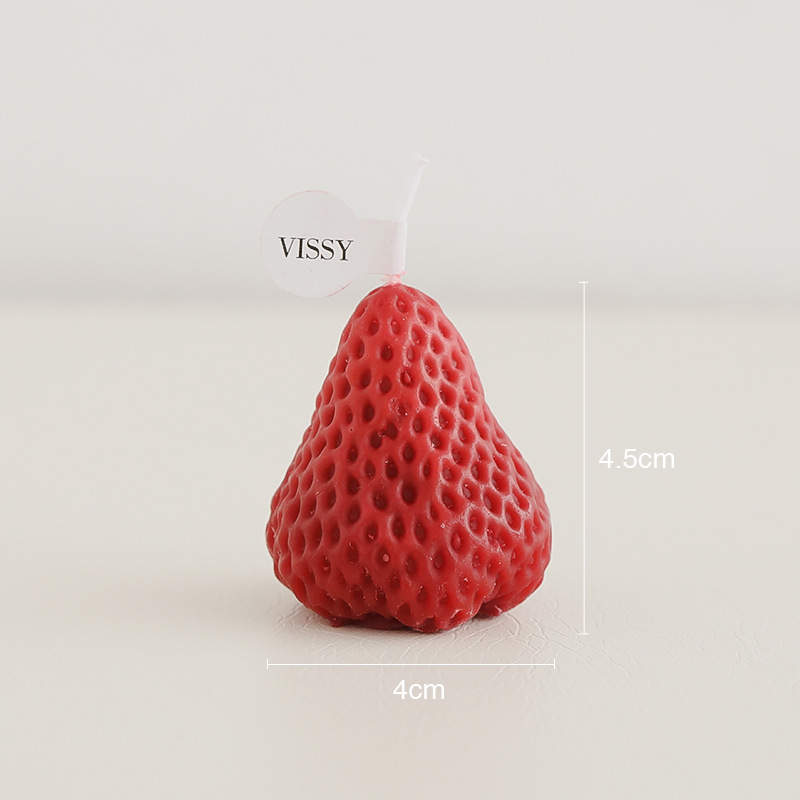 Bougie Fraise Rouge