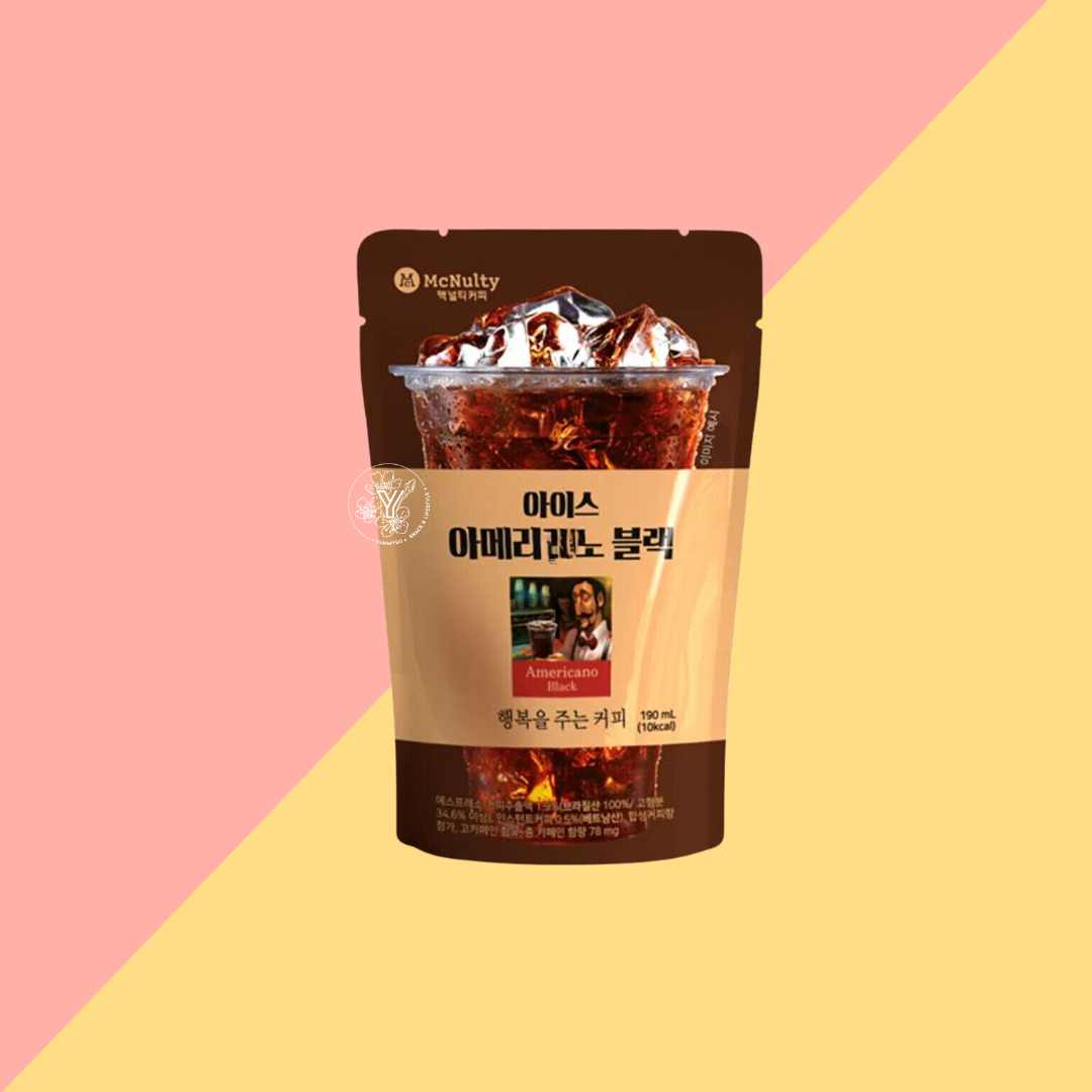 Pouch Drink Americano Black McNulty – 190ml