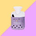 Bouillotte Bubble Tea Violet Kawaii Large 500ML