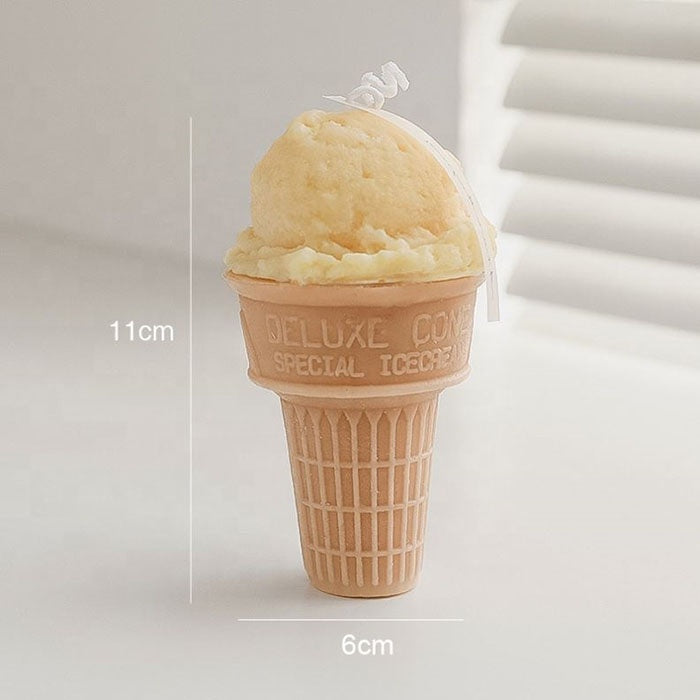 Bougie Glace jaune Yuzu