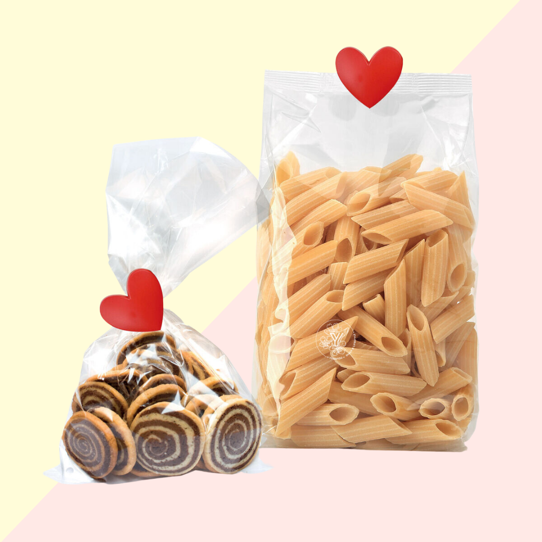 Set de Pinces Ferme-Sachet Cœur