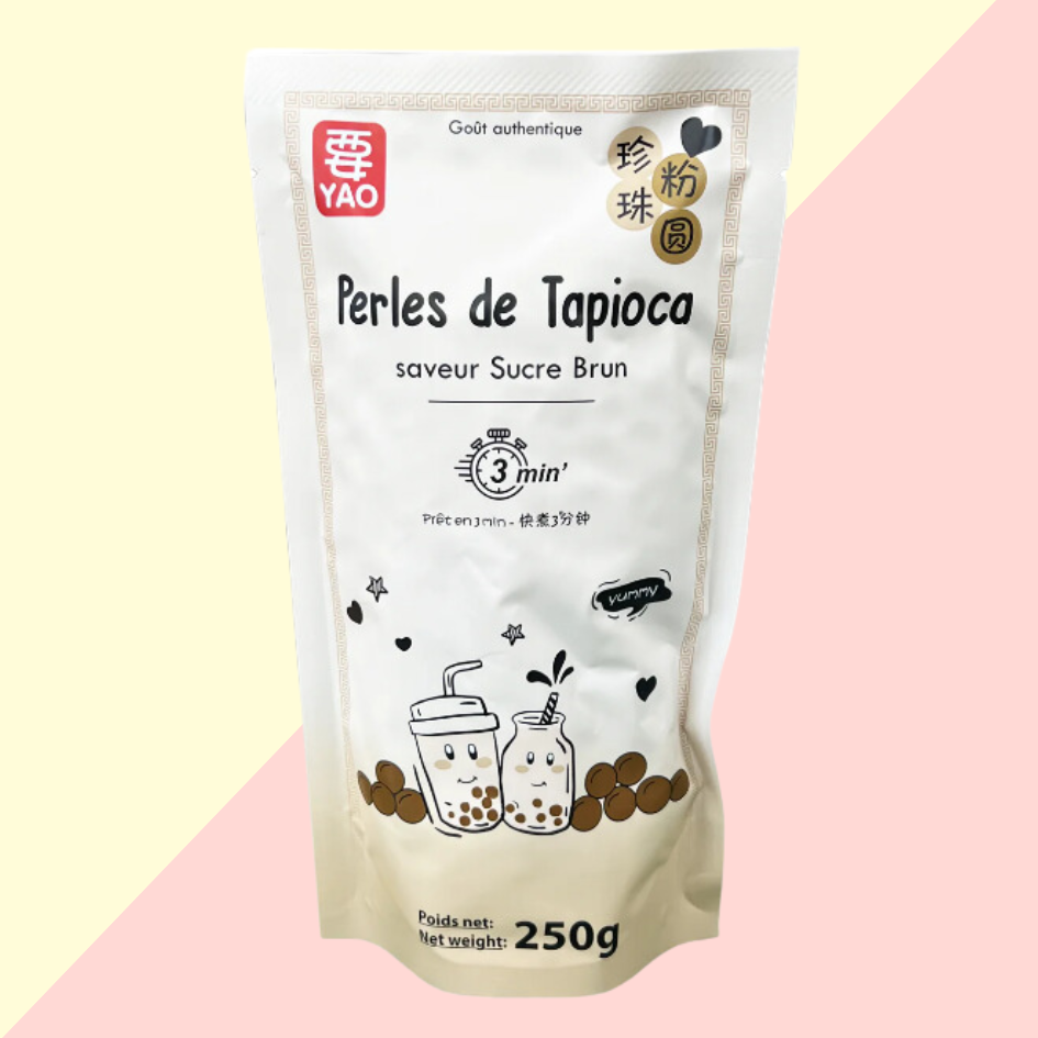 Perles de tapioca Spéciale Bubble Tea 250g - YAO