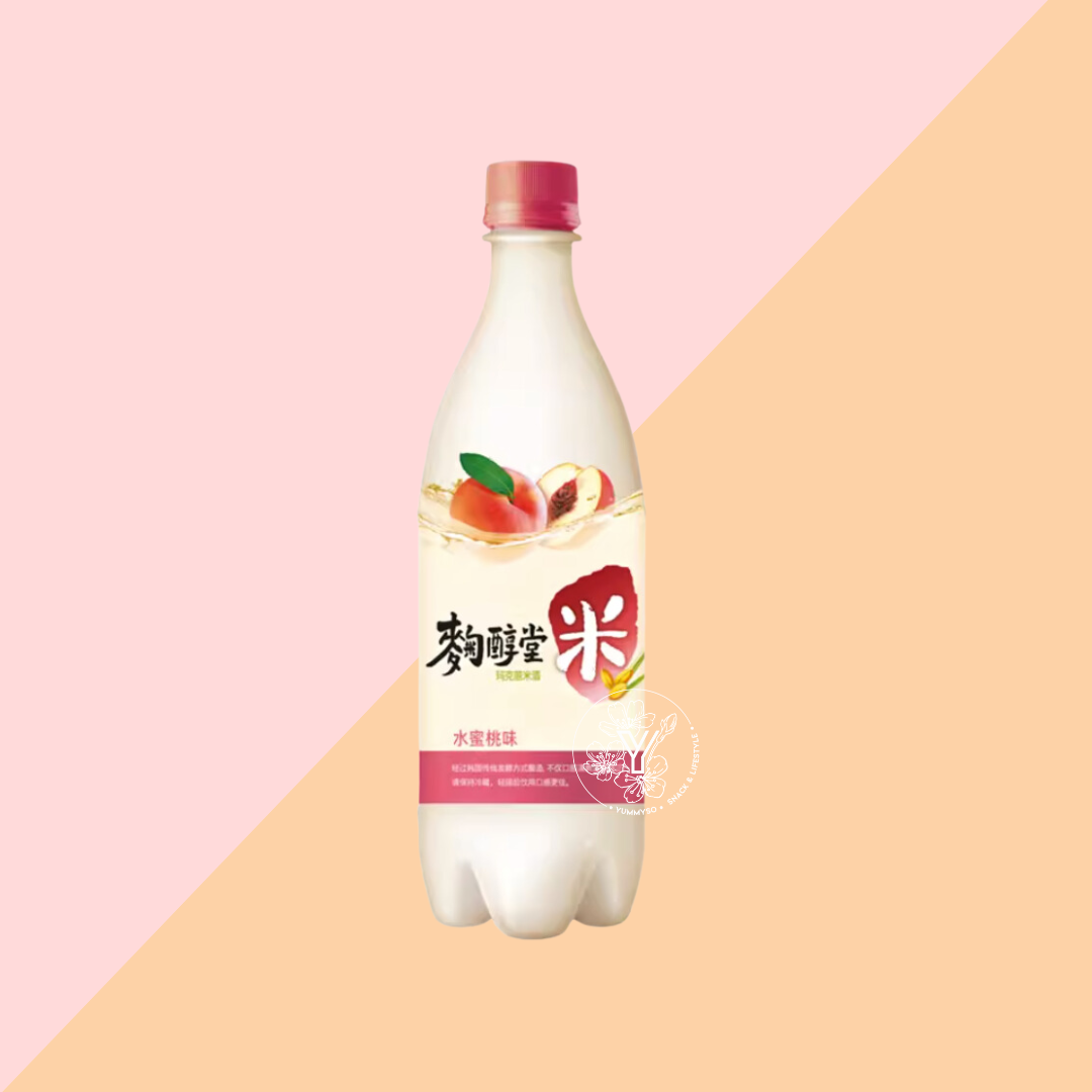  Makgeolli Pêche 750ml - Alcool de riz 3%