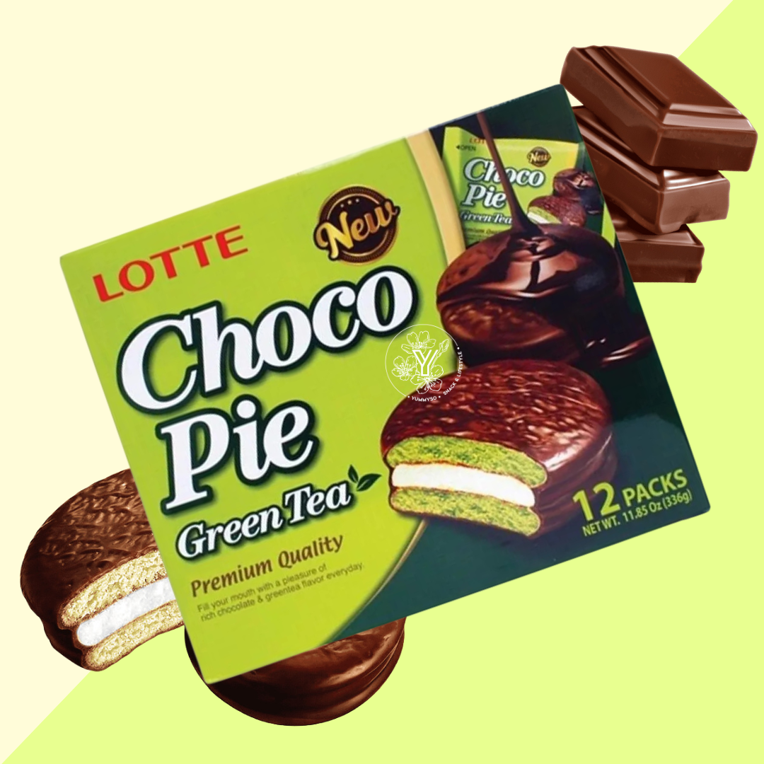 Choco Pie Thé Vert - Lotte