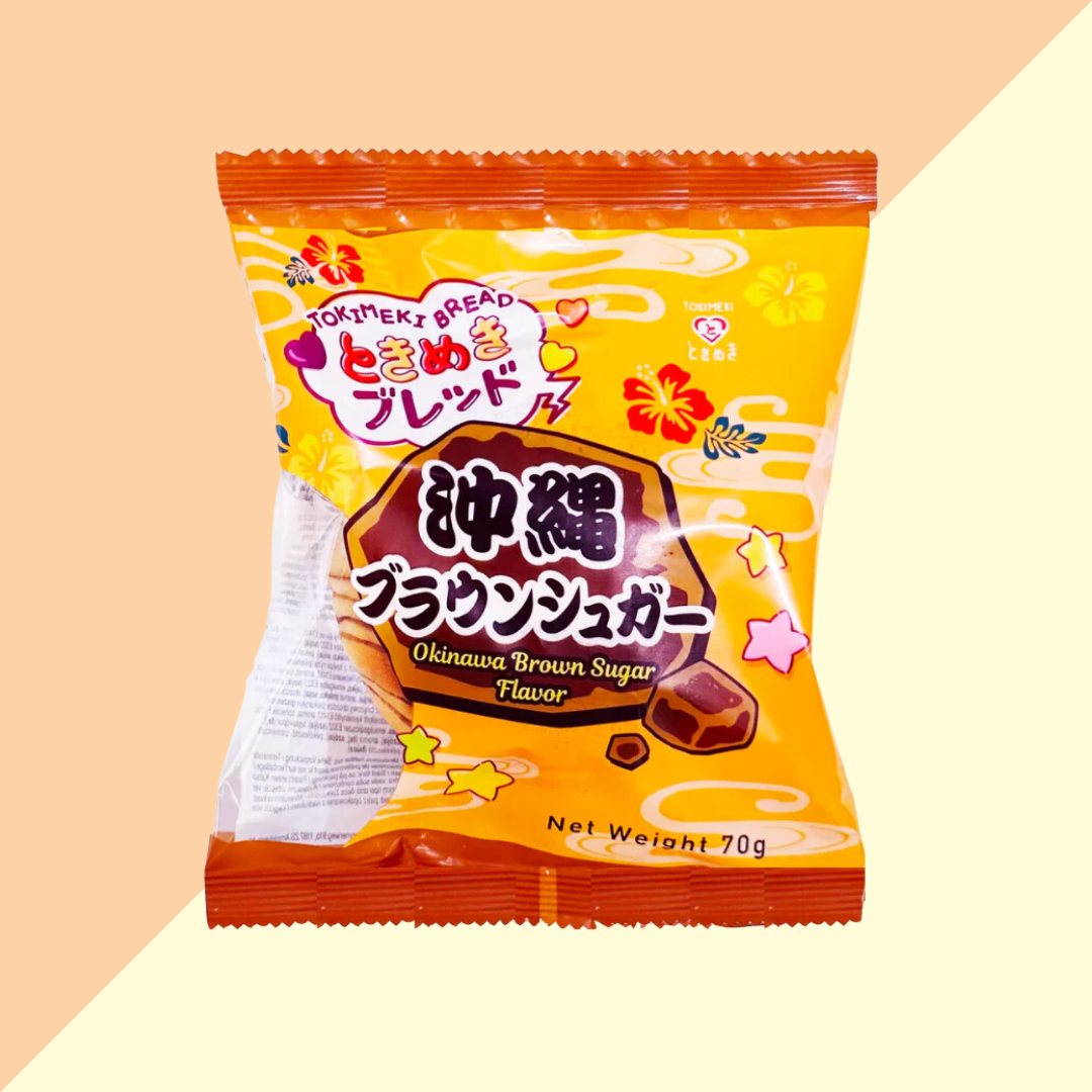 TOKIMEKI Pain Brioché Japonais Saveur Brown Sugar - Melon Pan