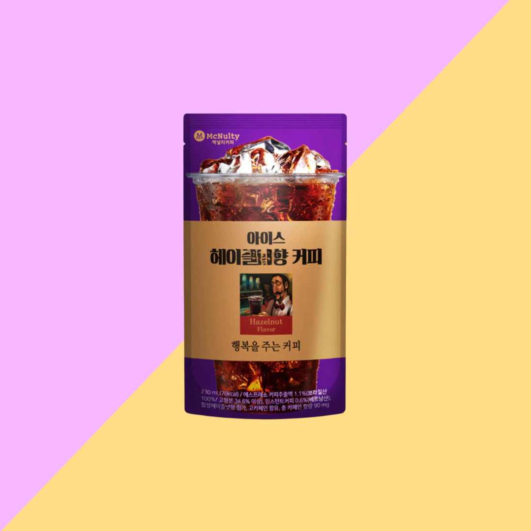 Pouch Drink Hazelnut McNulty – 190ml
