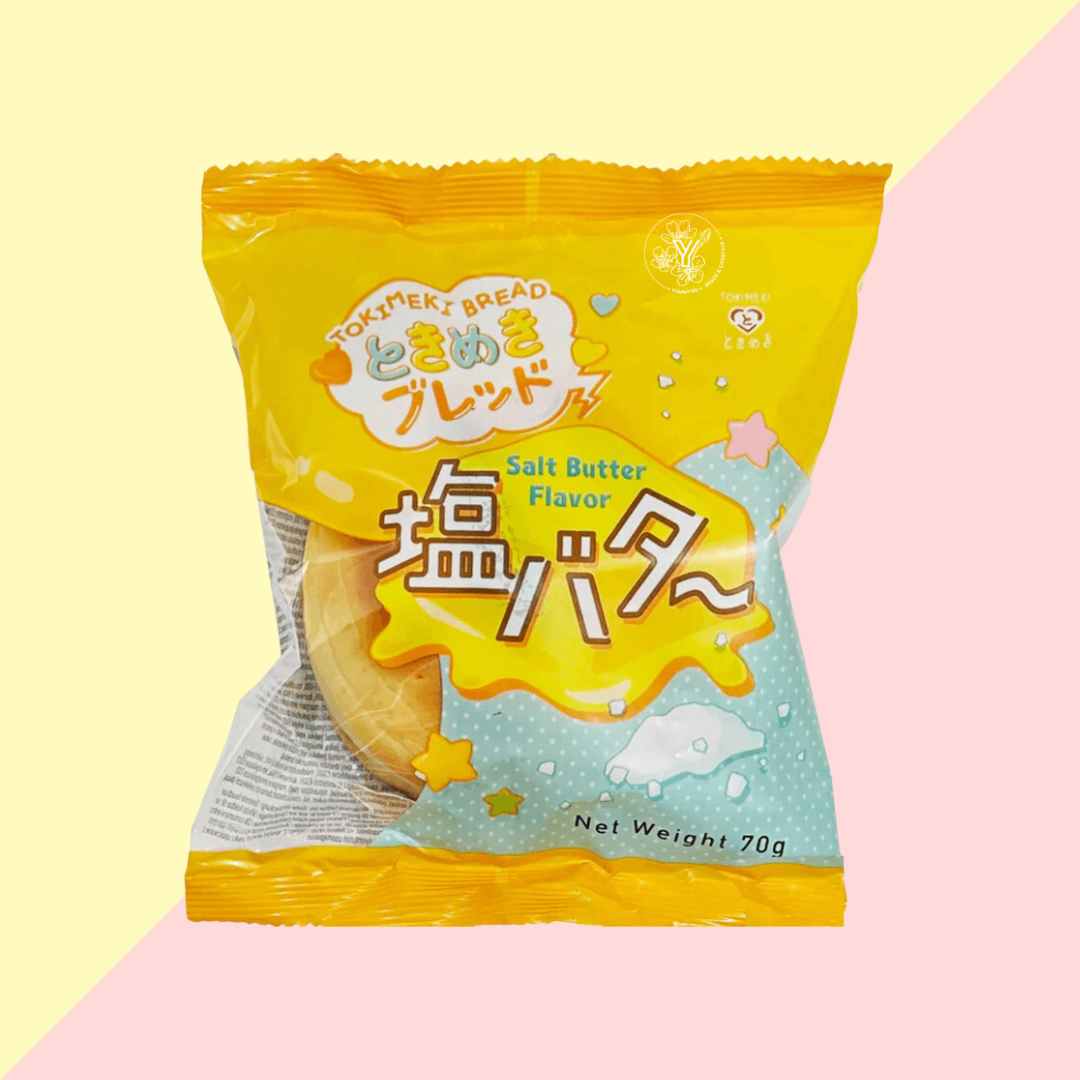 TOKIMEKI Pain Brioché Japonais Saveur Beurre Sale - Melon Pan