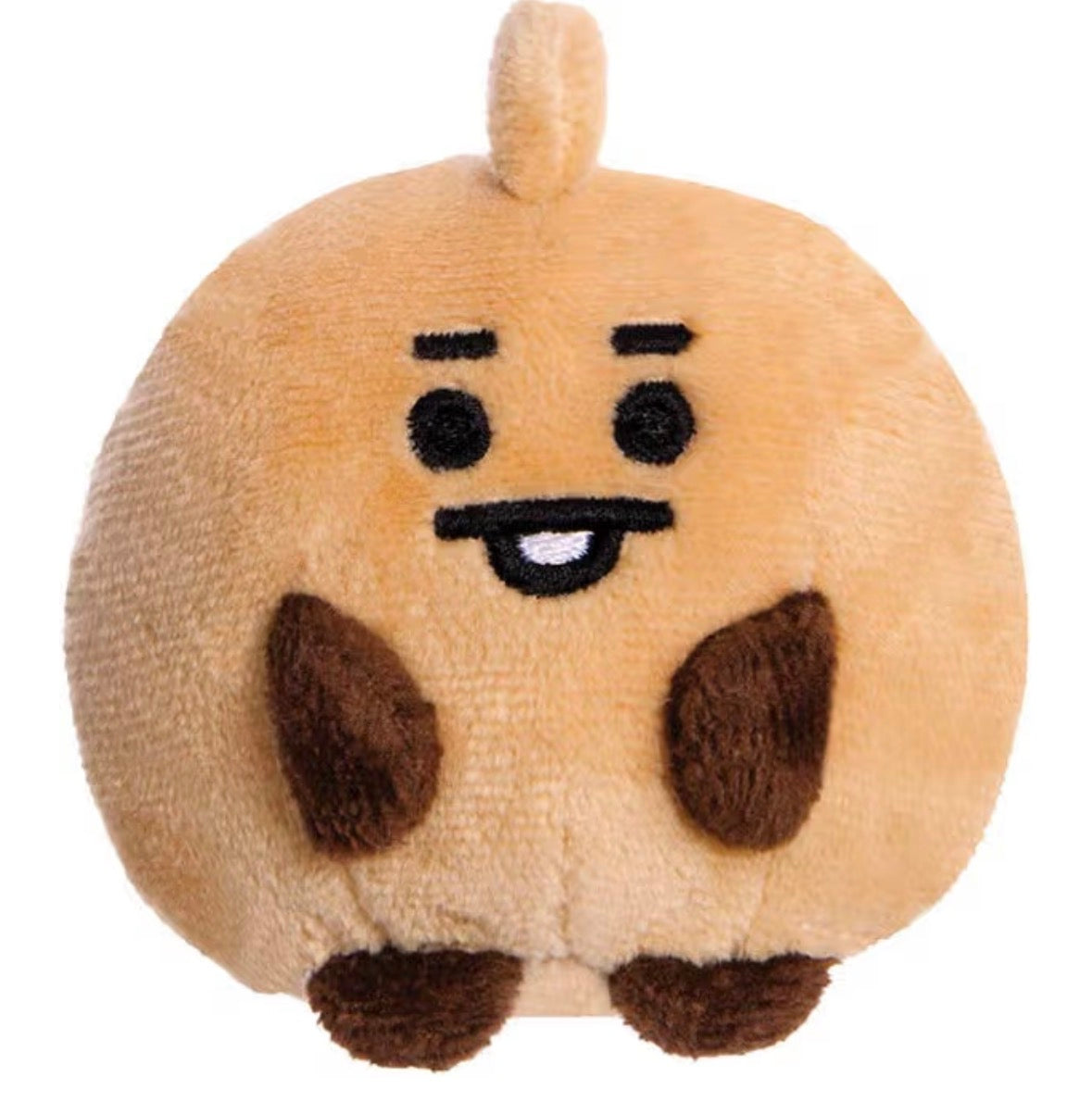 Peluche Chookie BT21 BTS, une peluche kawaii inspirée de l’univers K-pop de BTS. Avec son design gourmand rappelant un délicieux cookie et son apparence adorable, elle est idéale pour les fans de BTS, les collectionneurs BT21 et les amateurs de produits dérivés coréens. Une idée cadeau originale pour les passionnés de K-pop, de culture coréenne et d’objets kawaii.