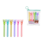 Surligneurs en forme d’ours au design kawaii, parfaits pour ajouter une touche mignonne et originale à votre papeterie. Idéals pour surligner vos cours, organiser vos notes, décorer votre bullet journal ou personnaliser vos fournitures scolaires, ces surligneurs adorables séduiront les amateurs d’accessoires kawaii et de papeterie originale.