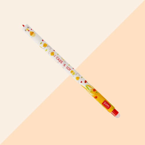 Crayon Legami poule au design original et amusant, idéal pour écrire, dessiner et prendre des notes. Accessoire de papeterie kawaii parfait pour les enfants, les étudiants et les amateurs de fournitures scolaires originales.