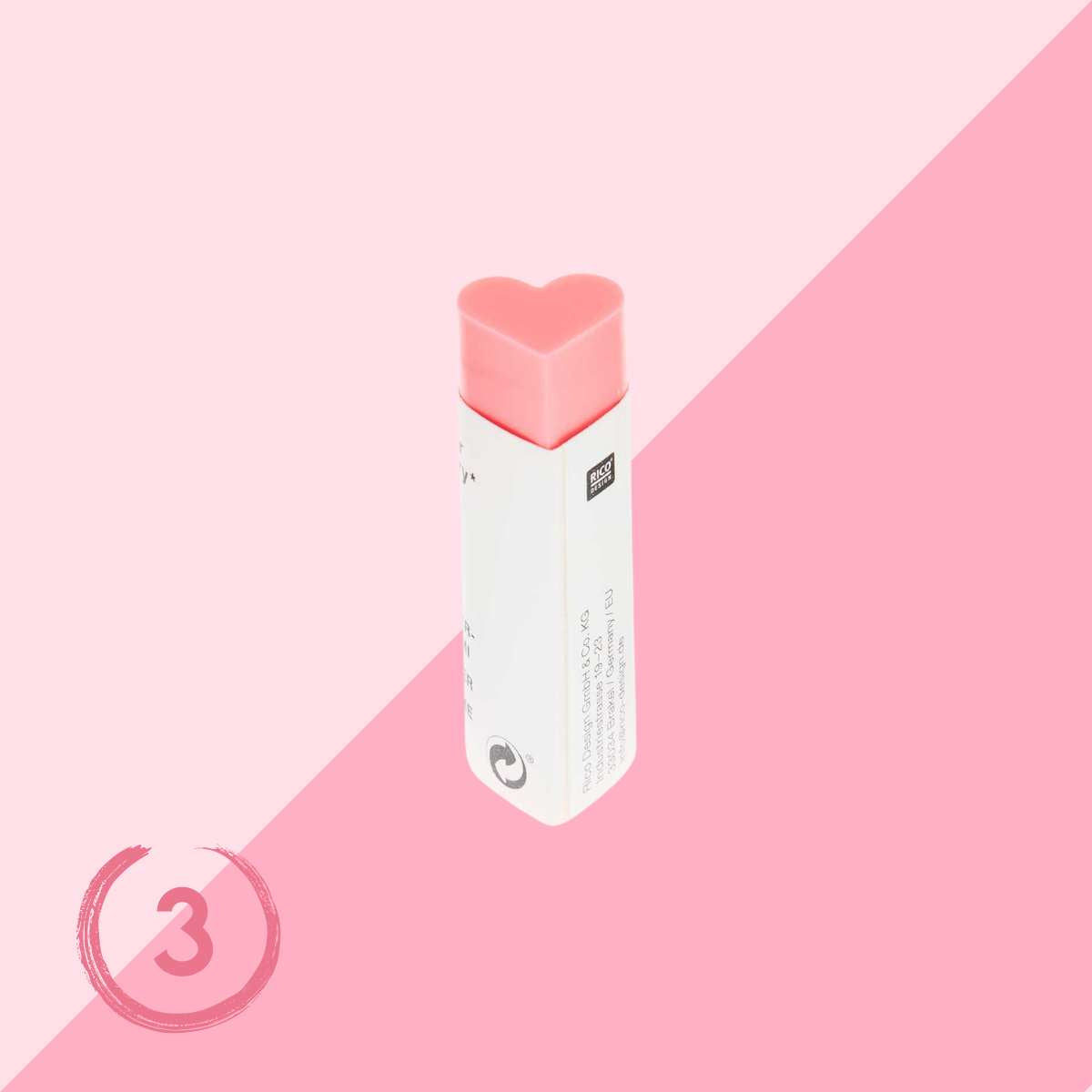 Gomme coeur Stick