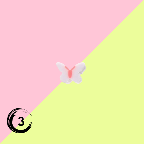 Gomme - Papillons
