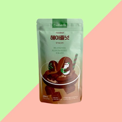 Pouch Drink Hazelnut Coffee CANTABILE– 230ml