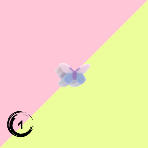 Gomme - Papillons