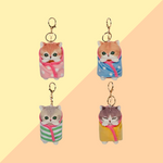 Porte-clés - Chat Peluche