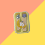 kit de Manucure Kawaii jaune