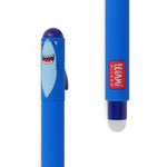 Stylo à Encre Gel Effaçable Bleu -  Requin