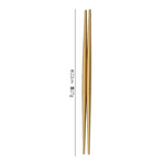 Baguettes Japonaise en acier inoxydable