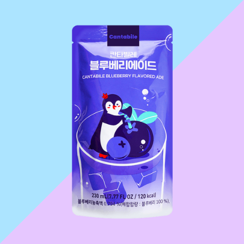 Pouch Drink Myrtille - CANTABILE 230ml