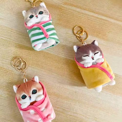 Porte-clés - Chat Peluche