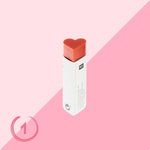 Gomme coeur Stick