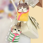 Porte-clés - Chat Peluche