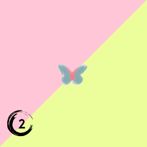 Gomme - Papillons