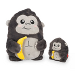 Peluche gorille Legami douce et adorable, idéale comme cadeau original pour enfant ou amateur de peluches. Compagnon câlin au design mignon, parfait pour décorer une chambre ou offrir pour un anniversaire.